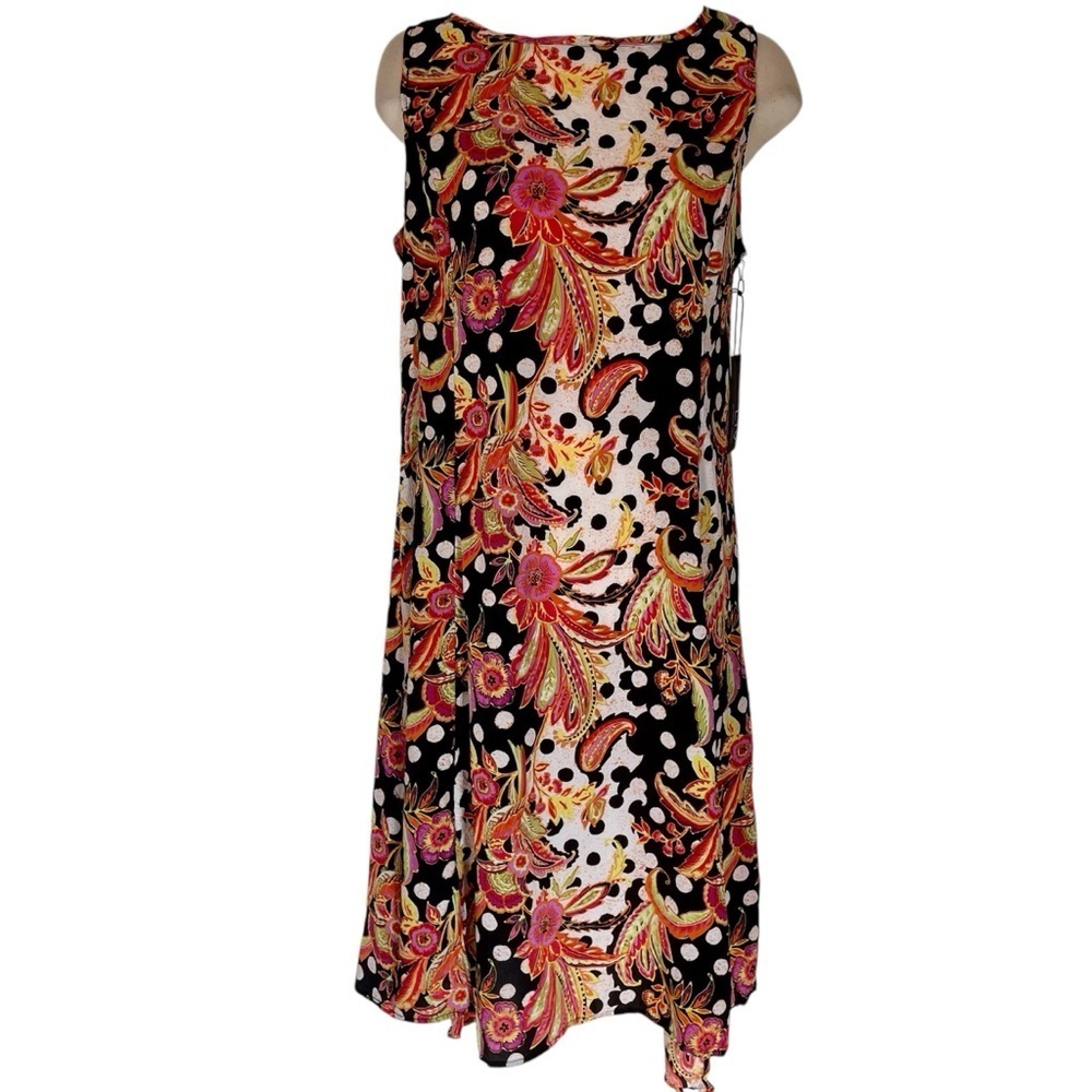 NWT Habitat sleeveless tropical travel dress size medium